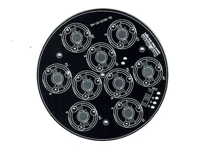 Round lamp aluminum substrate