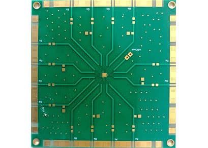 Double-sided precision BGA circuit board