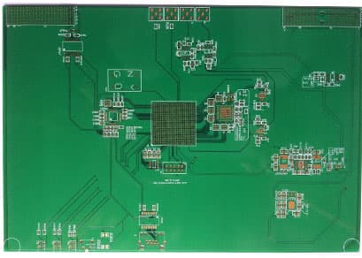 Double-sided precision circuit board