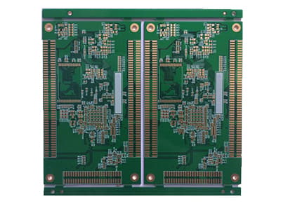 6-layer Rogers + FR4 mixed voltage circuit board